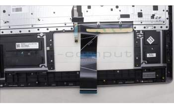 Lenovo 5CB1L50419 C-Abdeckung mit Tastatur, Spanisch, Arktisgrau, Ohne_Fingerabdruckscanner