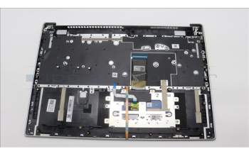 Lenovo 5CB1L50447 C-Abdeckung mit Tastatur, Hebräisch, Wolkengrau, Hintergrundbeleuchtung, Fingerabdruck
