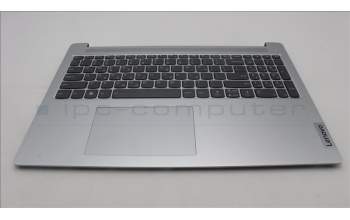 Lenovo 5CB1L50473 C-Cover with keyboard, Greek, Cloud Grey, Backlight, Non-Fingerprint, US