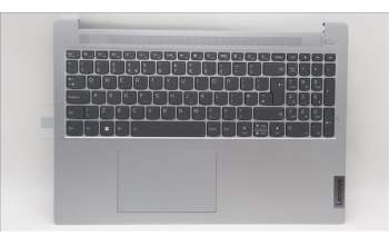 Lenovo 5CB1L50483 C-Cover with keyboard,UK English,Cloud Grey,Backlight,Non_Fingerprint