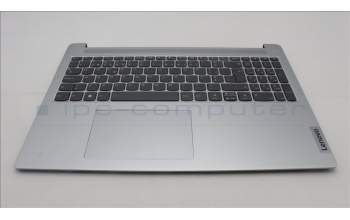 Lenovo 5CB1L50487 C-Abdeckung mit Tastatur, Portugiesisch, Wolkengrau, Hintergrundbeleuchtung, Ohne_Fingerabdruckscanner