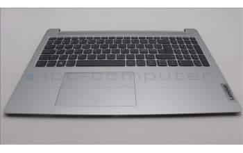 Lenovo 5CB1L50490 C-Abdeckung mit Tastatur, Skandinavien, Wolkengrau, Hintergrundbeleuchtung, Ohne_Fingerabdruckscanner