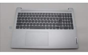 Lenovo 5CB1L50500 C-Abdeckung mit Tastatur, Tschechisch/Slowakisch, wolkengrau, Hintergrundbeleuchtung, ohne Fingerabdruck, GB