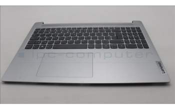 Lenovo 5CB1L50500 C-Abdeckung mit Tastatur, Tschechisch/Slowakisch, wolkengrau, Hintergrundbeleuchtung, ohne Fingerabdruck, GB