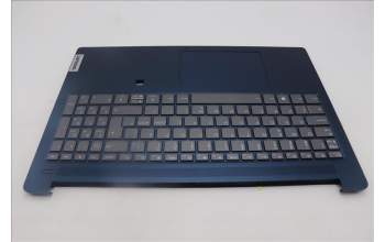 Lenovo 5CB1L50522 C-Abdeckung mit Tastatur, Skandinavien, tiefblau, Hintergrundbeleuchtung, Fingerabdruckleser