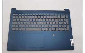 Lenovo 5CB1L50523 C-Abdeckung mit Tastatur, Französisch, tiefblau, Hintergrundbeleuchtung, Fingerabdruckleser