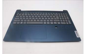 Lenovo 5CB1L50523 C-Abdeckung mit Tastatur, Französisch, tiefblau, Hintergrundbeleuchtung, Fingerabdruckleser