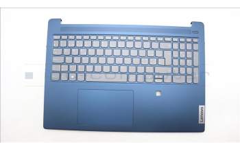 Lenovo 5CB1L50530 C-Abdeckung mit Tastatur, Schweiz, tiefblau, Hintergrundbeleuchtung, Fingerabdruckleser