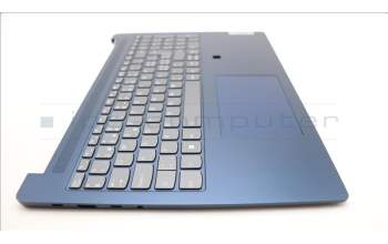 Lenovo 5CB1L50530 C-Abdeckung mit Tastatur, Schweiz, tiefblau, Hintergrundbeleuchtung, Fingerabdruckleser