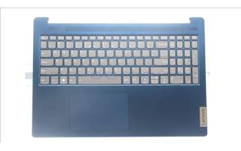 Lenovo 5CB1L50538 C-Abdeckung mit Tastatur, Englisch (US, Euro), Tiefblau, Hintergrundbeleuchtung, Ohne_Fingerabdruckscanner
