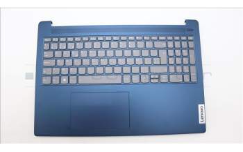 Lenovo 5CB1L50559 C-Abdeckung mit Tastatur, Belgisch, tiefblau, Hintergrundbeleuchtung, Ohne Fingerabdruck, GB