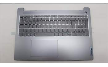 Lenovo 5CB1L51001 C-Abdeckung mit Tastatur, Skandinavien, Arktisgrau, Hintergrundbeleuchtung, Fingerabdruck