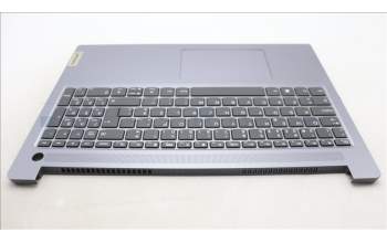 Lenovo 5CB1L52295 C-Abdeckung mit Tastatur, Portugiesisch, arktisgrau, Ohne_Hintergrundbeleuchtung, Fingerabdruckleser