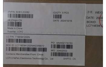Lenovo 5CB1L53282 Tastatur inkl. Topcase ASM_BEL L82X8 NFP BL AG