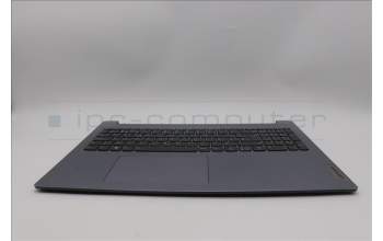 Lenovo 5CB1L53282 C-Abdeckung mit Tastatur, Belgisch, arktisgrau, Hintergrundbeleuchtung, Ohne Fingerabdruck, GB