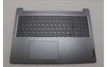 Lenovo 5CB1L53288 C-Abdeckung mit Tastatur, Französisch, arktisgrau, Hintergrundbeleuchtung, Ohne_Fingerabdruckscanner