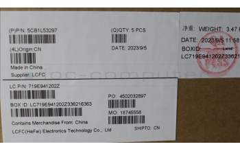 Lenovo 5CB1L53297 Tastatur inkl. Topcase ASM_ITA L82X8 NFP BL AG