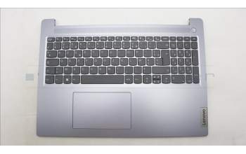 Lenovo 5CB1L53356 C-Abdeckung mit Tastatur, Französisch, arktisgrau, Ohne_Hintergrundbeleuchtung, Ohne_Fingerabdruckscanner