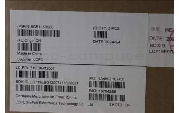Lenovo 5CB1L53980 Tastatur inkl. Topcase ASM_LASPAL82WSWHWOT_WOL