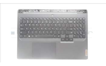 Lenovo 5CB1L54617 C-Cover with keyboard, English, Onyx Grey, RGB Backlight, US