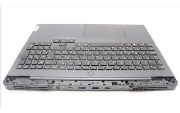 Lenovo 5CB1L54631 C-Abdeckung mit Tastatur, Ungarisch, Onyxgrau, RGB-Hintergrundbel.