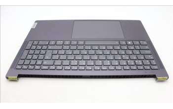 Lenovo 5CB1L55111 C-Abdeckung mit Tastatur, Belgisch, sturmgrau, GB