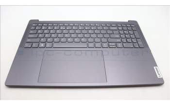 Lenovo 5CB1L55116 C-Abdeckung mit Tastatur, Englisch (US, Euro), Sturmgrau