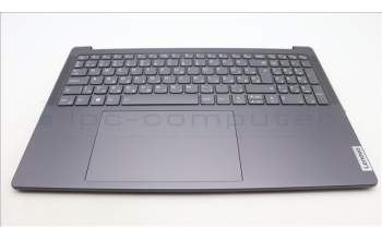 Lenovo 5CB1L55124 C-Abdeckung mit Tastatur, Ungarisch, sturmgrau