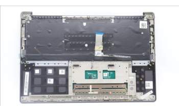 Lenovo 5CB1L55130 C-Abdeckung mit Tastatur, Skandinavien, sturmgrau