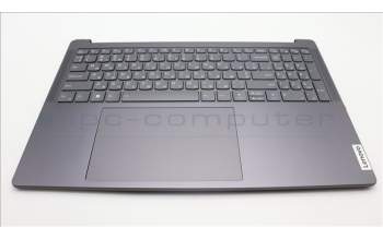 Lenovo 5CB1L55140 C-Abdeckung mit Tastatur, Ukraine, sturmgrau