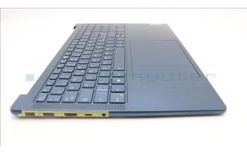Lenovo 5CB1L55158 C-Cover with keyboard, Italian, Tidal Teal, UK
