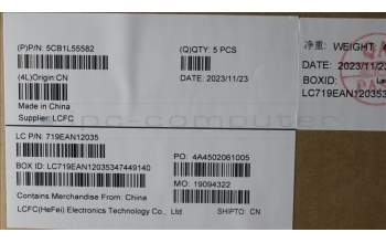 Lenovo 5CB1L55582 Tastatur inkl. Topcase ASM_HBW L82X9 AGFP