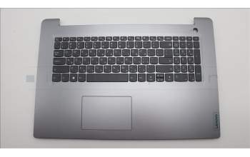 Lenovo 5CB1L55582 C-Abdeckung mit Tastatur, Hebräisch, arktisgrau, Fingerabdruck