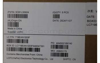 Lenovo 5CB1L55924 Tastatur inkl. Topcase ASM_SLV L82X9 AGNFP