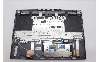 Lenovo 5CB1L56021 C-Abdeckung mit Tastatur, Italienisch, Sturmgrau, Hintergrundbeleuchtung