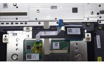 Lenovo 5CB1L56040 C-Abdeckung mit Tastatur, Ukraine, sturmgrau, Hintergrundbeleuchtung