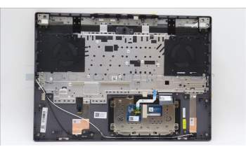 Lenovo 5CB1L56043 C-Abdeckung mit Tastatur, Griechisch, Sturmgrau, RGB-Hintergrundbeleuchtung