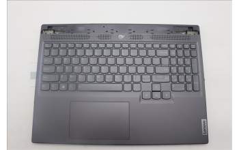 Lenovo 5CB1L56044 C-Abdeckung mit Tastatur, Englisch (US, Euro), Sturmgrau, RGB-Hintergrundbeleuchtung