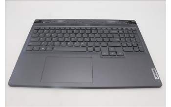 Lenovo 5CB1L56044 C-Abdeckung mit Tastatur, Englisch (US, Euro), Sturmgrau, RGB-Hintergrundbeleuchtung
