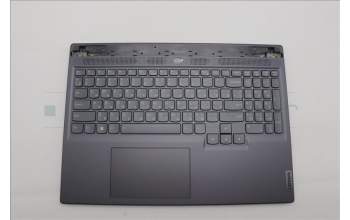 Lenovo 5CB1L56047 C-Abdeckung mit Tastatur, Russisch, sturmgrau, RGB-Hintergrundbel.
