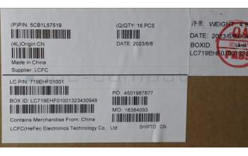 Lenovo 5CB1L57519 FRU KT4DA_DCOVER_SWG_WWAN_SUB_ASSY