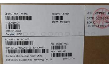 Lenovo 5CB1L57830 X13G4_D_COVER_D_4G_BLK_ASSY