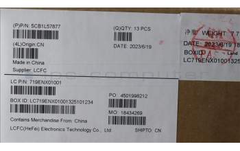 Lenovo 5CB1L57877 KP6B0_A_COVER_FHD_TS_ASSY