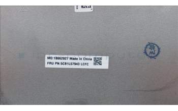Lenovo 5CB1L57943 FRU KP6D5_D_COVER_UMA_WL_ASSY_BK