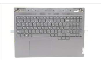 Lenovo 5CB1L58754 C-Abdeckung mit Tastatur, Arabisch, sturmgrau, RGB-Hintergrundbel., US