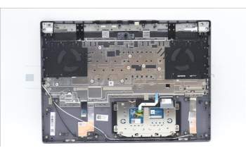 Lenovo 5CB1L58758 C-Abdeckung mit Tastatur, Englisch (GB), Schiefergrau, Hintergrundbeleuchtung