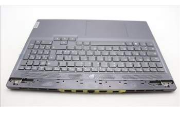 Lenovo 5CB1L58759 C-Abdeckung mit Tastatur, Italienisch, sturmgrau, RGB-Hintergrundbel.