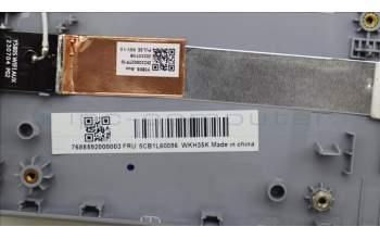 Lenovo 5CB1L60086 C-Cover with keyboard, Spanish, Backlight, UK