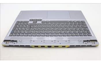 Lenovo 5CB1L60130 C-Abdeckung mit Tastatur, Slowenisch, Mineralgrau, RGB-Hintergrundbel.