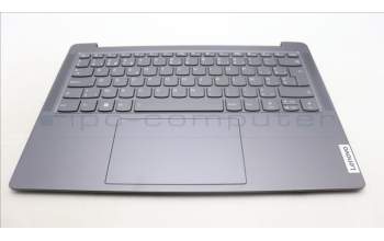 Lenovo 5CB1L60171 C-Abdeckung mit Tastatur, Belgisch, sturmgrau, Ohne Fingerabdruck, GB